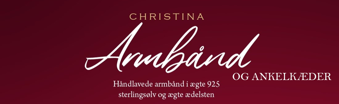 Se de sexiga armbanden och fotledskedjorna från Christina här på Guldsmykket.dk