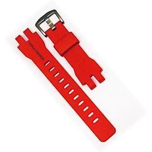 Casio original rött klockarmband för PRW-3000