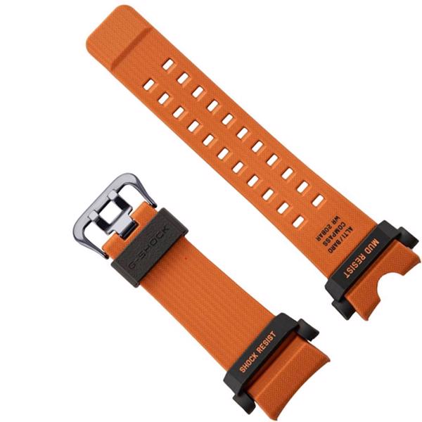 Casio original gummirem för GG-B100-AE9, orange med svart