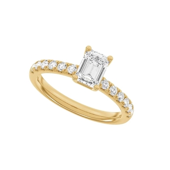 Siersbøl Classic Luxury by Siersbøl Ringa , med i alt 1,4 ct Top Wesselton / SI