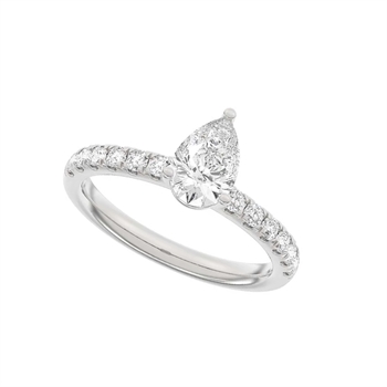 Siersbøl Classic Luxury by Siersbøl Ringa , med i alt 1,4 ct Top Wesselton / SI