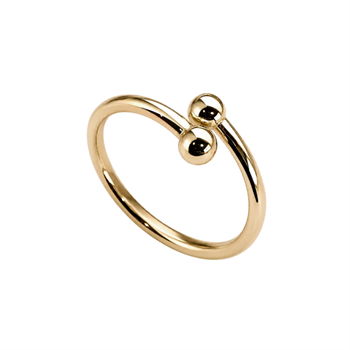 Moon 8 karat guld ring , från Aagaard