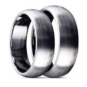 Wedding Rings in Titanium, CMR2218