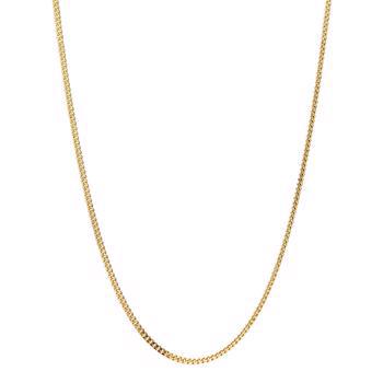 Gold plated chain from Lund Copenhagen, 1,4 mm 