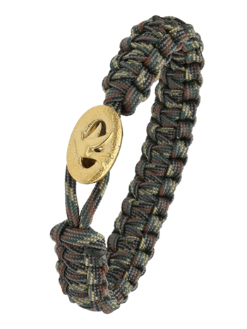 Aagaard From Soldier to Soldier Camouflage armband med Dove of Peace guldpläterat stållås