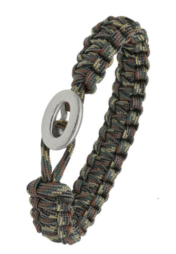 Aagaard From Soldier to Soldier Camouflage armband med Brushed stållås