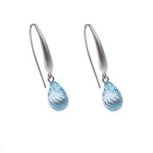 San - Link of joy Pearl & Stones 925 Sterling Silver Earrings mat , model 29905-M
