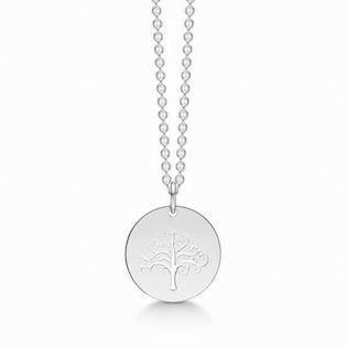 GSD Dream Tag 925 Sterling silver pendant with chain shiny, model 30066