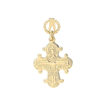 Dagmar. kors 18x16mm 8 karat
