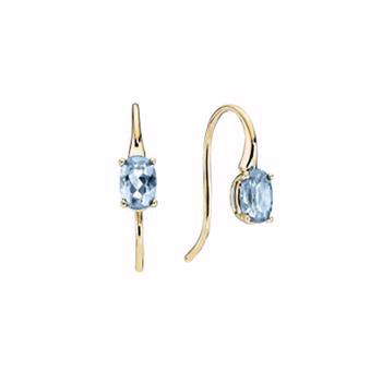 Lund Copenhagen 8 carat gold earrings shiny, model 309696-16