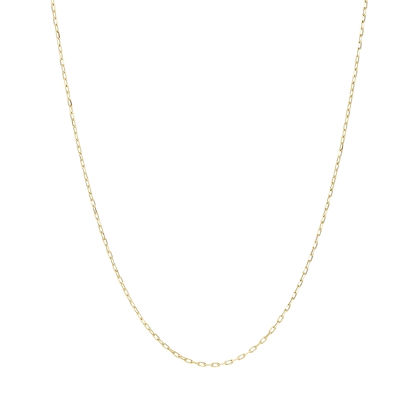 Facet anker kæde 0,25mm  38-42 cm 8 karat