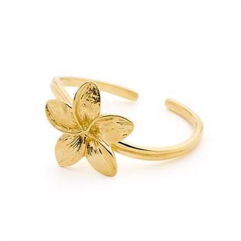 9 ct Gold Flower Tearing