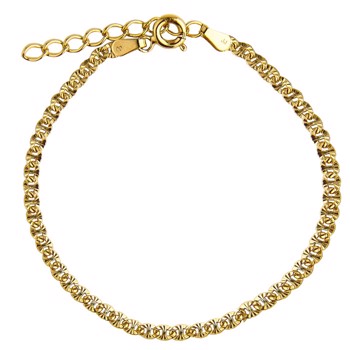 Jeberg Jewellery Armband, model 4675-16-EXT-Gold