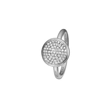 Christina Collect 925 sterling silver Topaz Wave Sparkling world, circle ring with 61 genuine topazes. Perfect for finer occasions, model 5.3.A