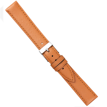 Cognac Calfskind watchstrap