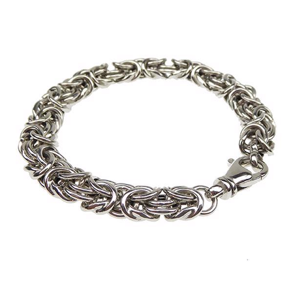 San - Link of joy Vintage/classic 925 Sterling Silver Bracelet blank, model 66105