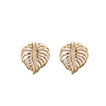 Christina Jewelry Collect 925 sterling silver Sparkling Palm Gold-plated palm studs, model 671-G49
