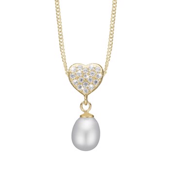 Christina Jewelry Sparkling Heart halssmycke, model 680-G122