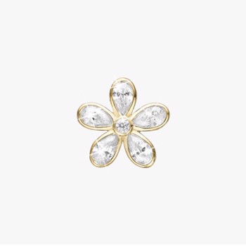 Christina Jewelry Magical White Flower halssmycke, model 680-G123