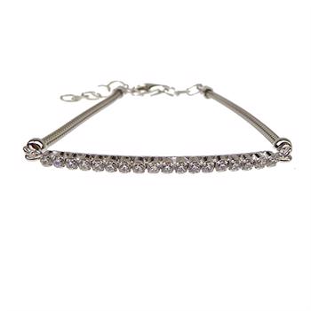 San - Link of joy Round Knitted Foxtail 925 Sterling Silver Bracelet blank, model 77005-A