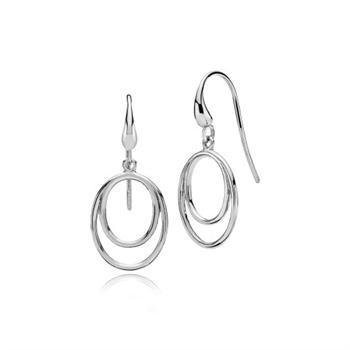 Izabel Camille Universe silver earrings shiny, model a1636sws