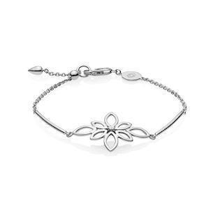 Izabel Camille Blossom silver bracelet shiny, model A3077sws