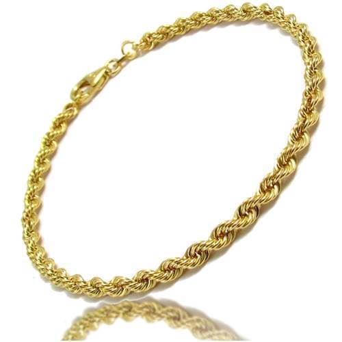 Cordel - 14 ct solid gold - bracelet and necklace - 2 widths and 10 lengths