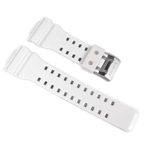 Casio original vitt klockarmband för GA-120, GDF-100 & GA-110