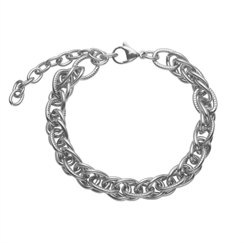 Armbånd i stål Chunky, från Blicher Fuglsang