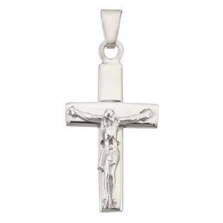 Wide chair cross with Jesus, silver or gold - Several sizes