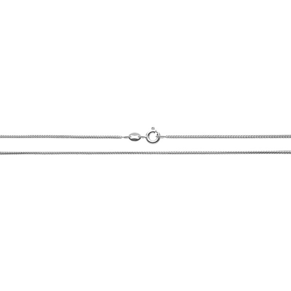 Fox/Ræve kæde i sølv fra Blicher Fuglsang, 42-45-50 cm