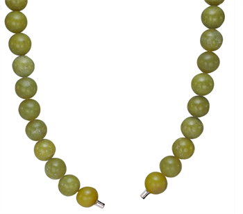 Aagaard Connection Jade stone necklace, Jade with polished surface, model C9993,45