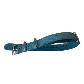 Lightblue Canvas watchstrap