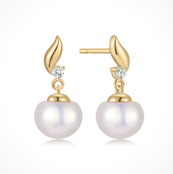 Sølvforgyldt ørestikker, från Støvring Design