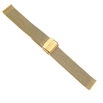 Silver Mesh watchstrap - 14 mm