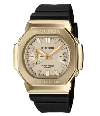 Casio G-SHOCK G-STEEL 2500 Series herrklocka i guld med resinarmband