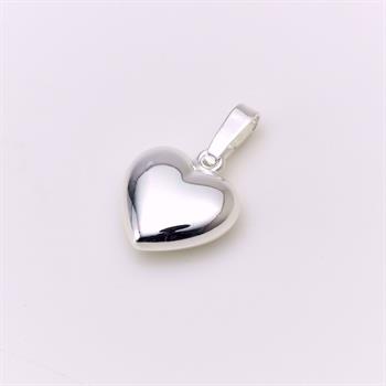 G&S Design hjärthänge i 925 sterling silver 10,5 mm