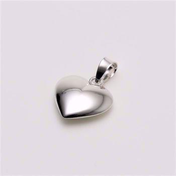 NOA Kids Jewellery hjärtanhäng i silver för barn