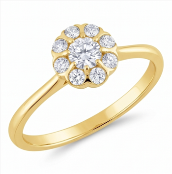 Houmann Ringa , med totalt 0,245 ct GH/VS-SI