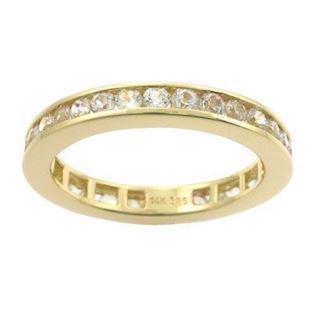 Houmann Alliance ribbon 14 carat gold Finger ring shiny, model E013792x