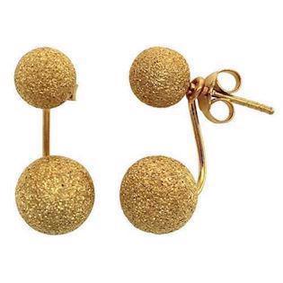Ball studs in silver plated, L_G202436