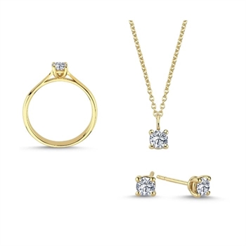 Nuran set , med totalt 1,12 ct Wesselton SI