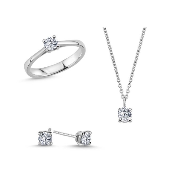 Nuran set , med totalt 1,32 ct Wesselton SI