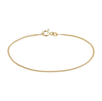 Panser Facet - 14 kt Gold Bracelet, Ankle Chains and Necklace