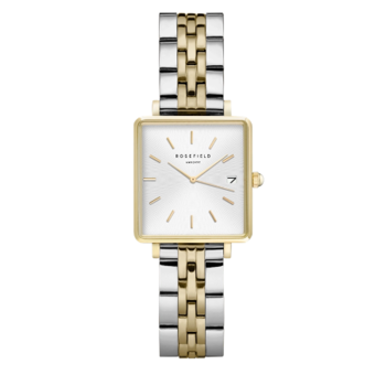 Rosefield The Boxy XS Collection Gold-plated steel Miyota quartz lady jewelry