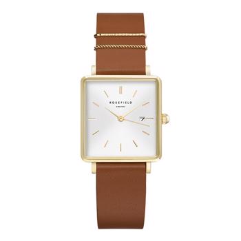 Rosefield The Boxy Collection Gold-plated steel Miyota quartz lady jewelry