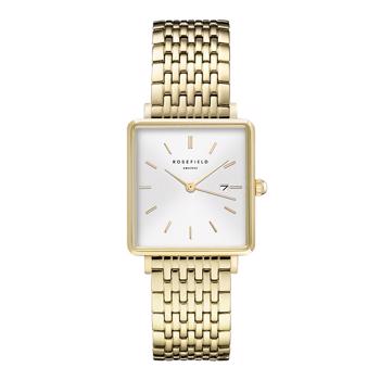 Rosefield The Boxy Collection gold-plated steel quartz lady jewelry