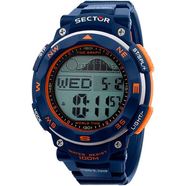 Model R3251534001 Sector EX-35 Quartz Digital Herreur