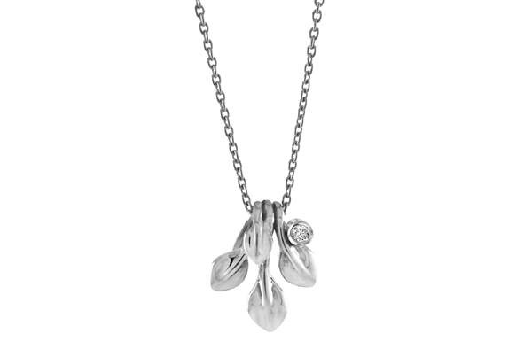 Silverhalsband - Ljusstråle