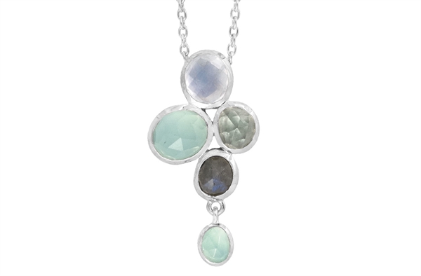 Silver halsband - Ocean Crush